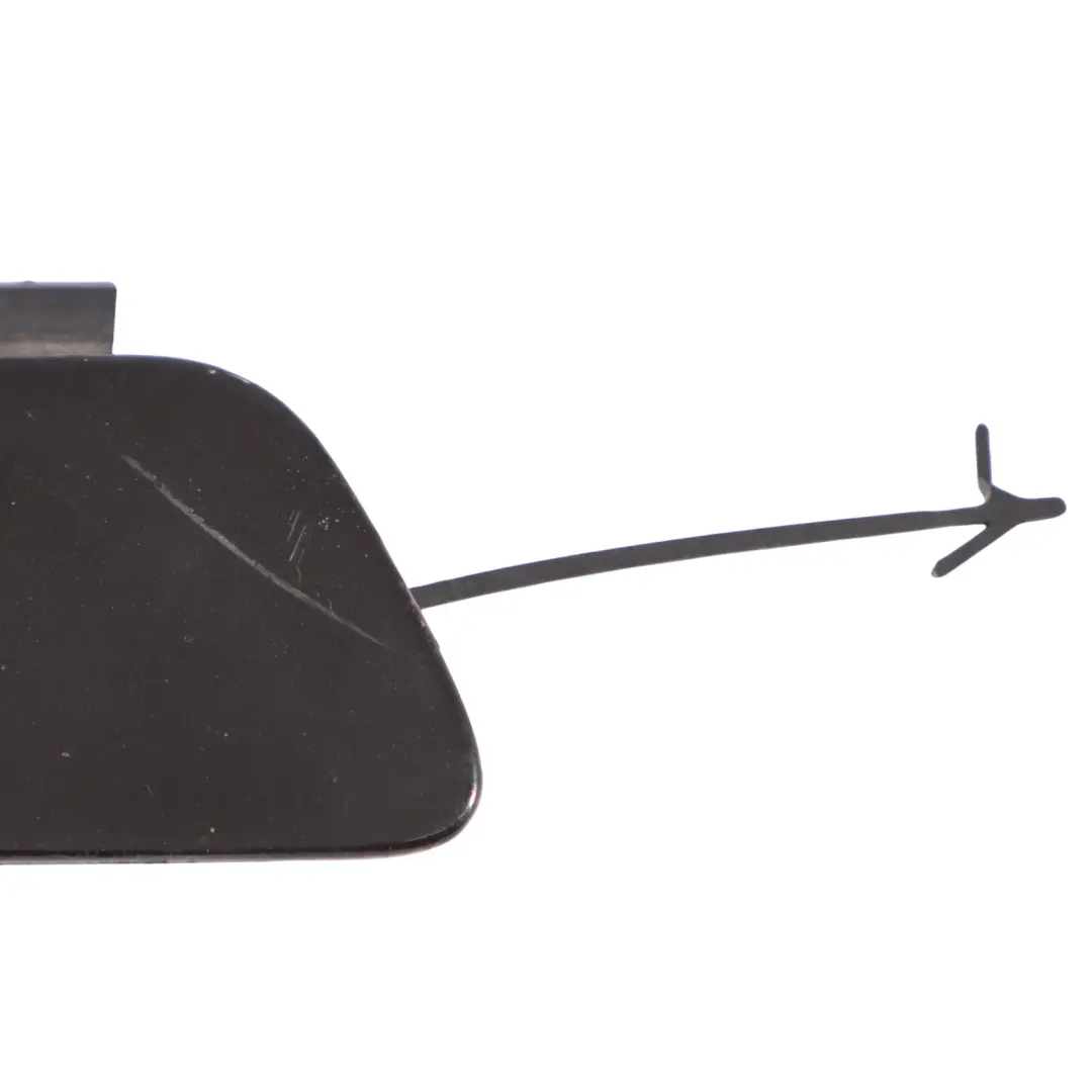 Audi A3 8P Front Stoß Stange Abschlepöse Abdeck Phantom Schwarz - Z9Y - SKU 8P0807241D - Teilenummer 8P0807241D