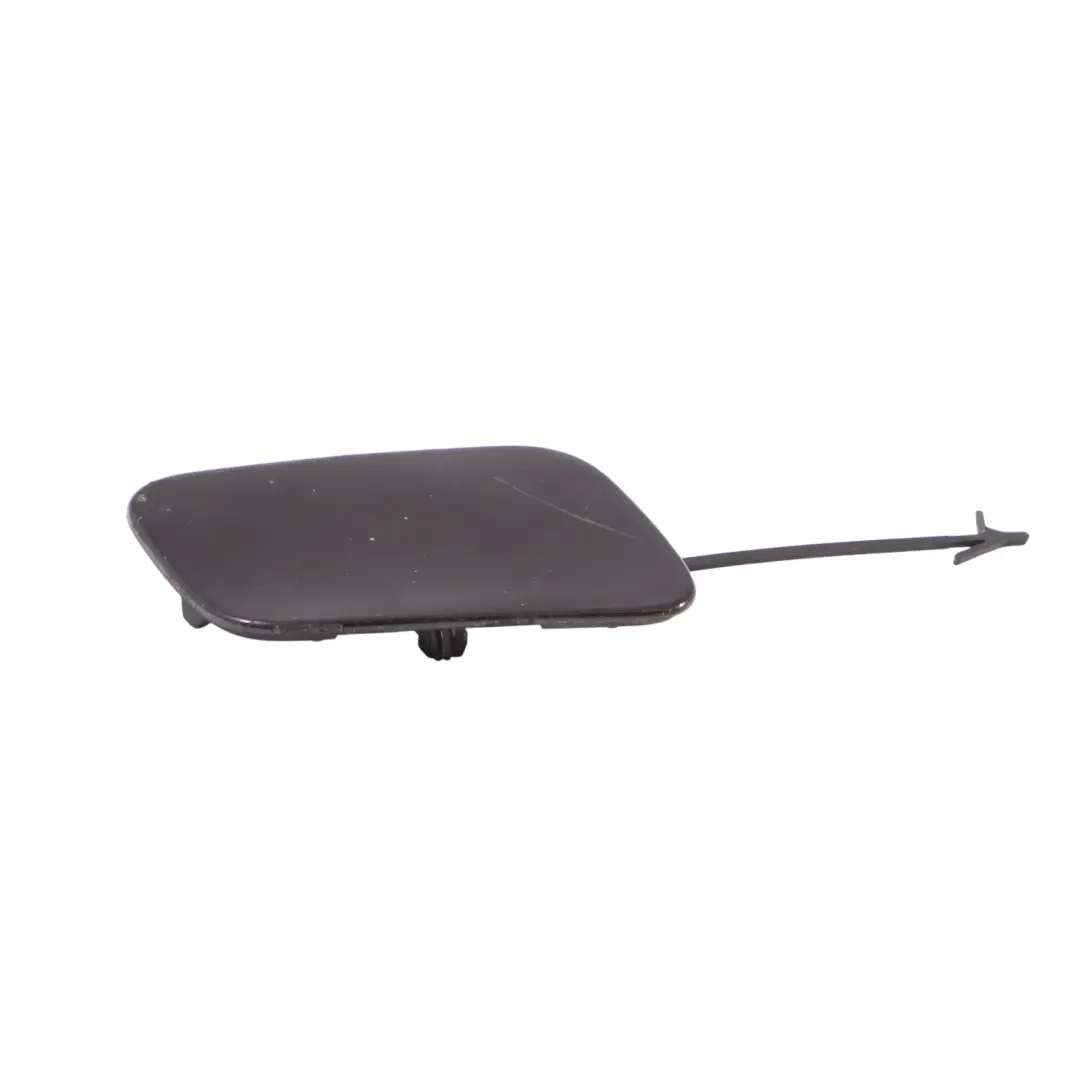 Audi A3 8P Front Bumper Tow Eye Hook Cover Cap Phantom Black - Z9Y - SKU 8P0807241D - Part number 8P0807241D