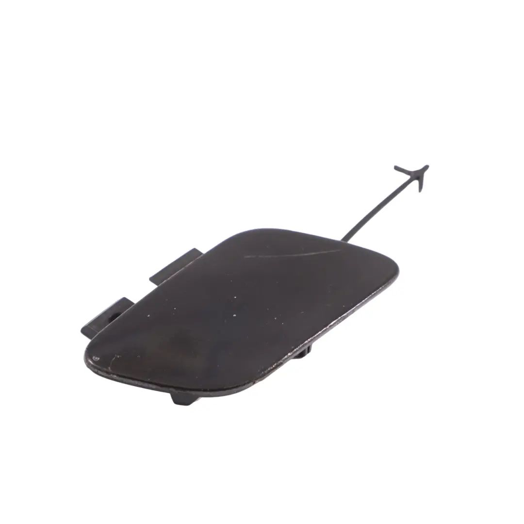 Audi A3 8P Front Bumper Tow Eye Hook Cover Cap Phantom Black - Z9Y - SKU 8P0807241D - Part number 8P0807241D