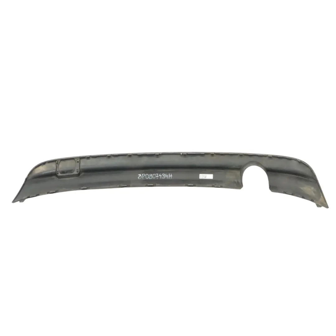 Parachoques Trasero Spoiler Trim Panel Cubierta Trasero para Audi A3 8P con número de pieza 8P0807434H Audi A3 8P Parachoques Trasero Spoiler Trim Panel Cubierta Trasero - SKU 8P0807434H - Número de pieza 8P0807434H