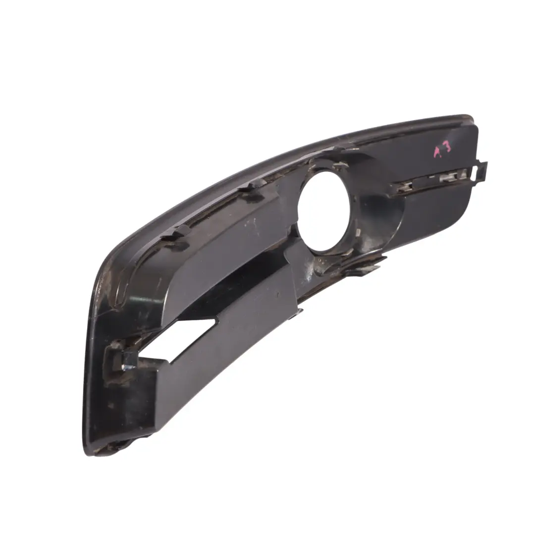 Audi A3 8P Front Bumper Fog Light Grill Right Side O/S - SKU 8P0807682J - Part number 8P0807682J