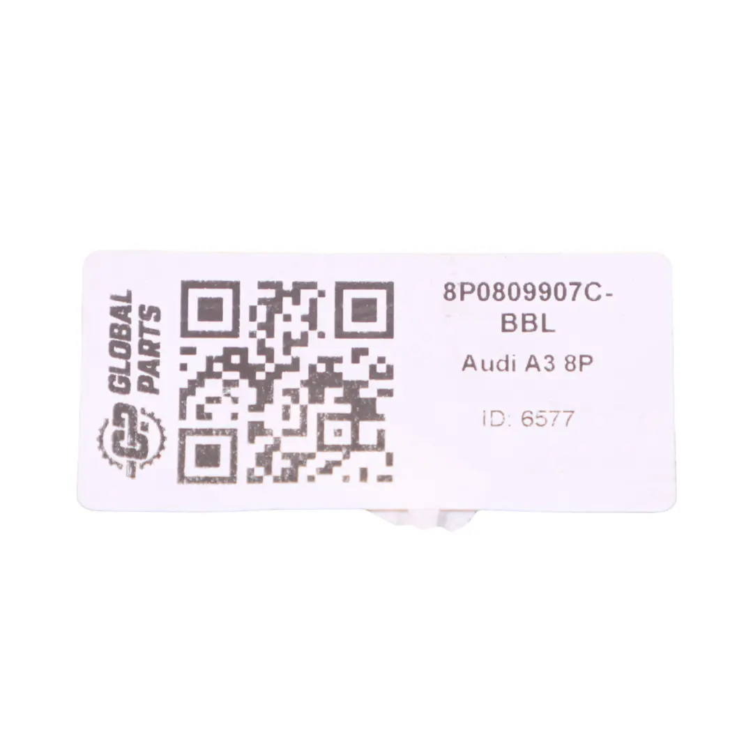 Audi A3 8P Pokrywa Wlewu Paliwa Czarna Brilliant Black Y9B 8P0809907C - SKU 8P0809907C-BBL - Numer Części 8P0809907C-BBL