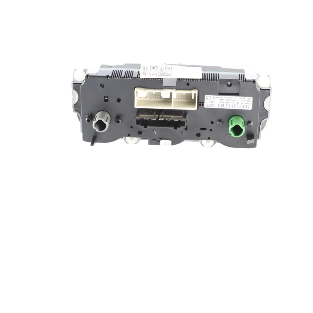 A/C Klima Anlage Heizung Klima Bedien Einheit Panel für Audi A3 8P mit Teilenummer 8P0820047D Audi A3 8P A/C Klima Anlage Heizung Klima Bedien Einheit Panel - SKU 8P0820047D-1 - Teilenummer 8P0820047D