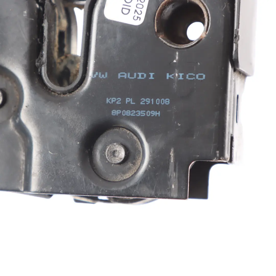 Audi A3 8P Motor Haube Motoren Triegelung Schnappver Schluss Vorne - SKU 8P0823509H - Teilenummer 8P0823509H