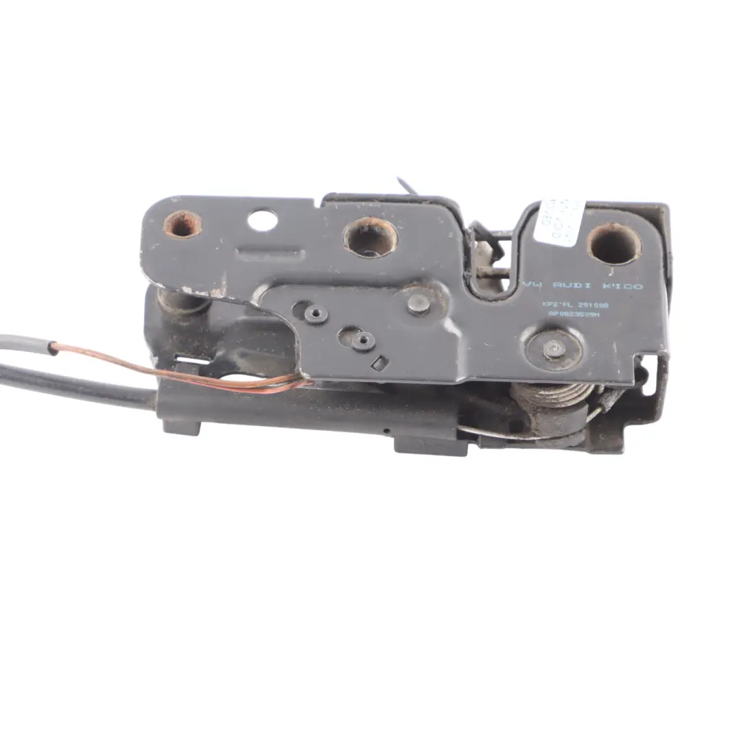 Audi A3 8P Motor Haube Motoren Triegelung Schnappver Schluss Vorne - SKU 8P0823509H - Teilenummer 8P0823509H