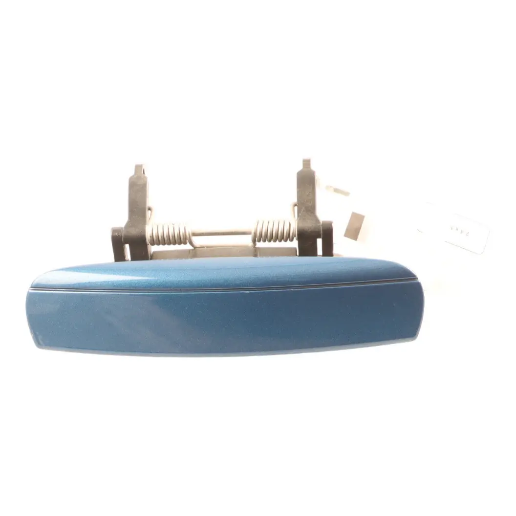 Audi A3 8P Door Outer Handle Bracket Rear Left Right N/O/S Aruba Blue Pearl X5V - SKU 8P0837207-ARB - Part number 8P0837207