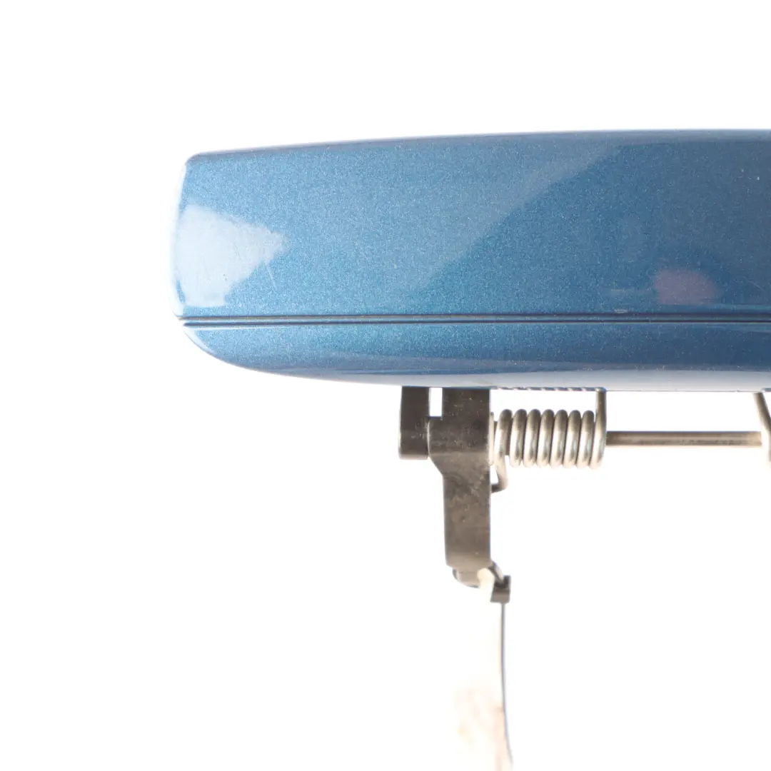 Audi A3 8P Door Outer Handle Bracket Rear Left Right N/O/S Aruba Blue Pearl X5V - SKU 8P0837207-ARB - Part number 8P0837207