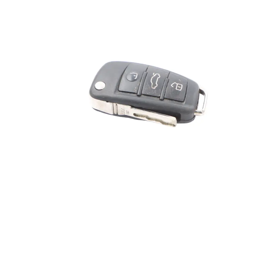 Flip Key Fob Pulsante Di Controllo Remoto per Audi A3 8P con numero di parte 8P0837220D Audi A3 8P Flip Key Fob Pulsante Di Controllo Remoto - SKU 8P0837220D - Numero di parte 8P0837220D