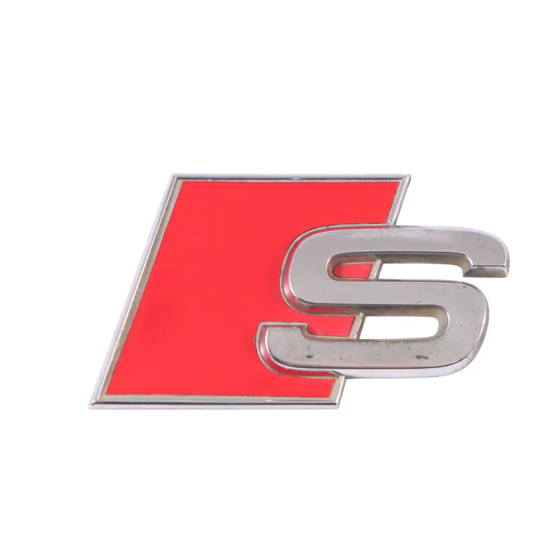 Koffer Raum Heck Klappe S3 Emblem Logo Heck Klappe für Audi S3 8P mit Teilenummer 8P0853735 Audi S3 8P Koffer Raum Heck Klappe S3 Emblem Logo Heck Klappe - SKU 8P0853735 - Teilenummer 8P0853735