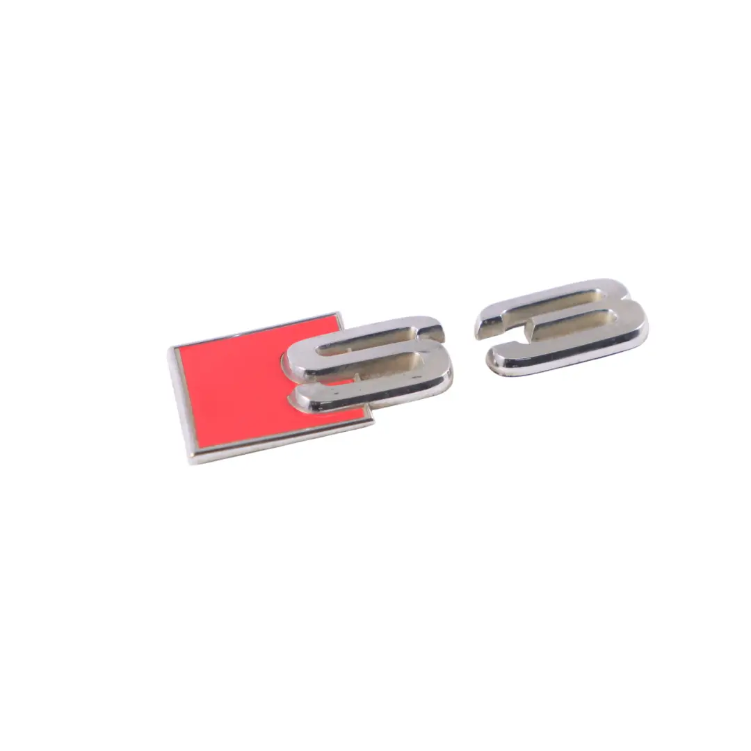 Audi S3 8P Bagażnik Tylna Klapa S3 Emblemat Logo Tylny Bagażnik - SKU 8P0853735 - Numer Części 8P0853735