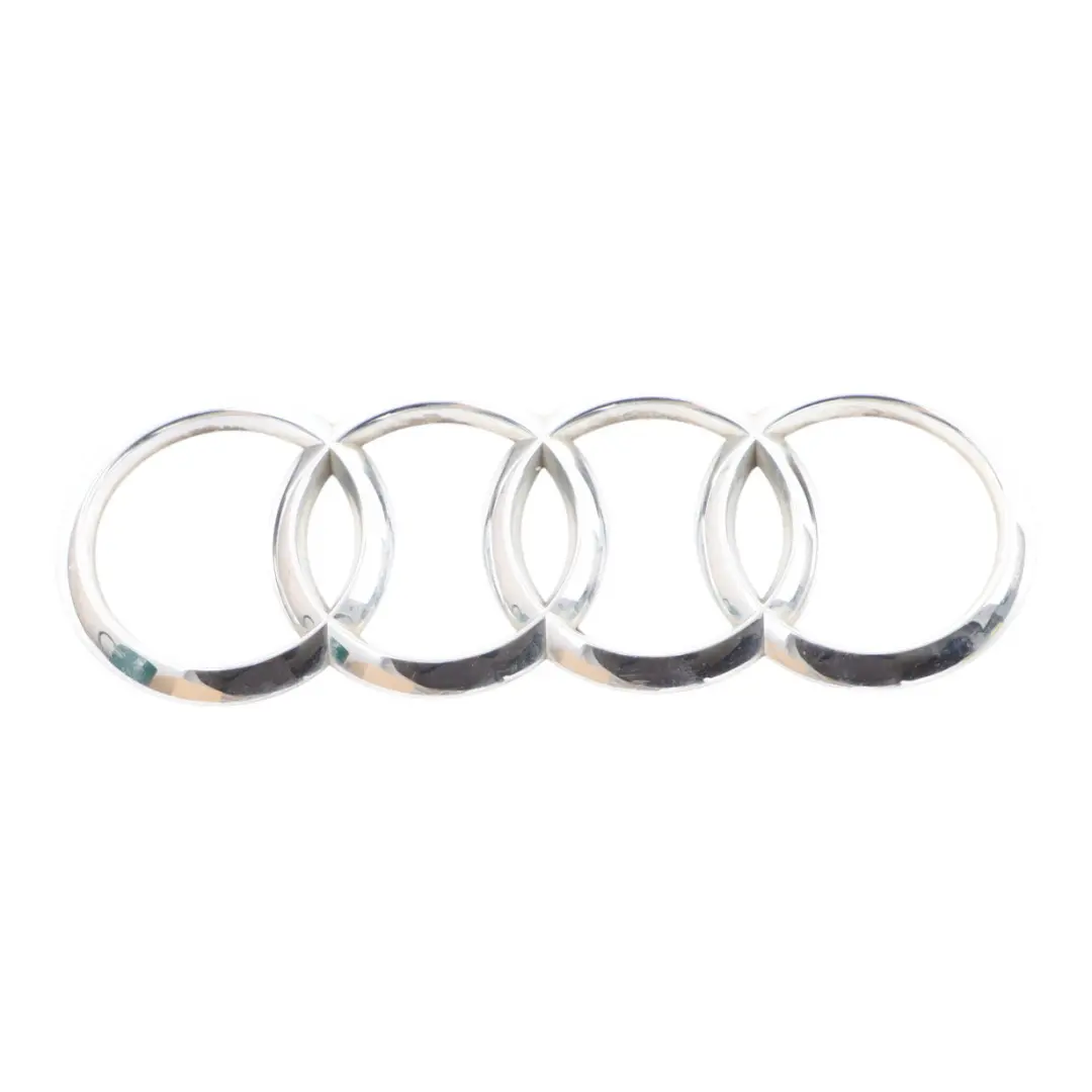 Audi A3 8P Tailgate Emblem Boot Trunk Lid Badge Centre Chrome - SKU 8P0853742A - Part number 8P0853742A