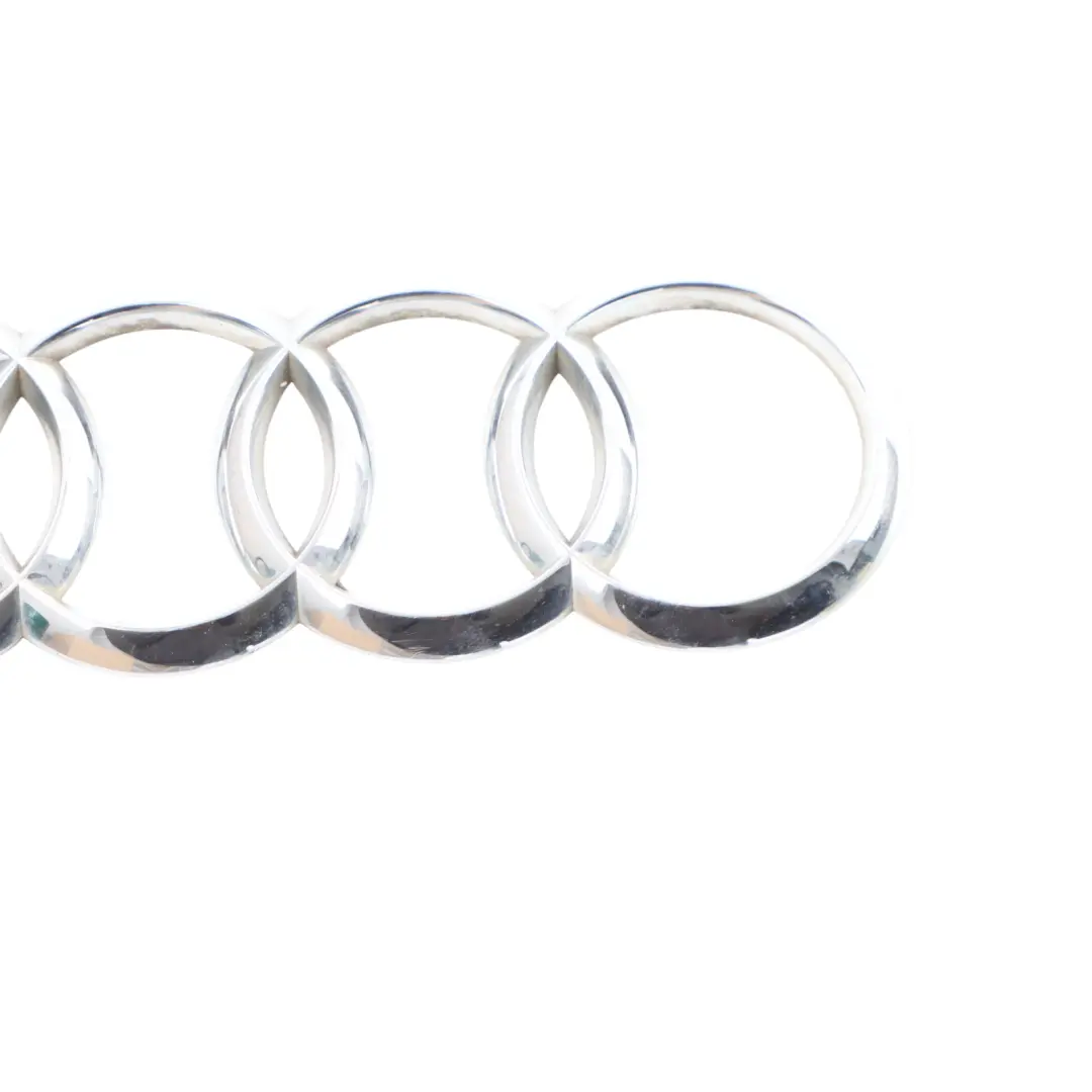 Audi A3 8P Heckklappenemblem Kofferraumdeckel Abzeichen Mitte Chrom - SKU 8P0853742A - Teilenummer 8P0853742A