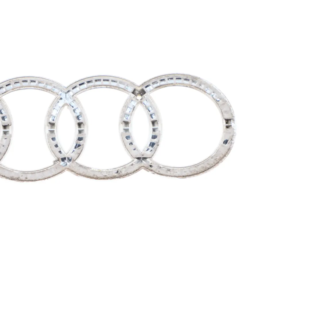 Audi A3 8P Heckklappenemblem Kofferraumdeckel Abzeichen Mitte Chrom - SKU 8P0853742A - Teilenummer 8P0853742A