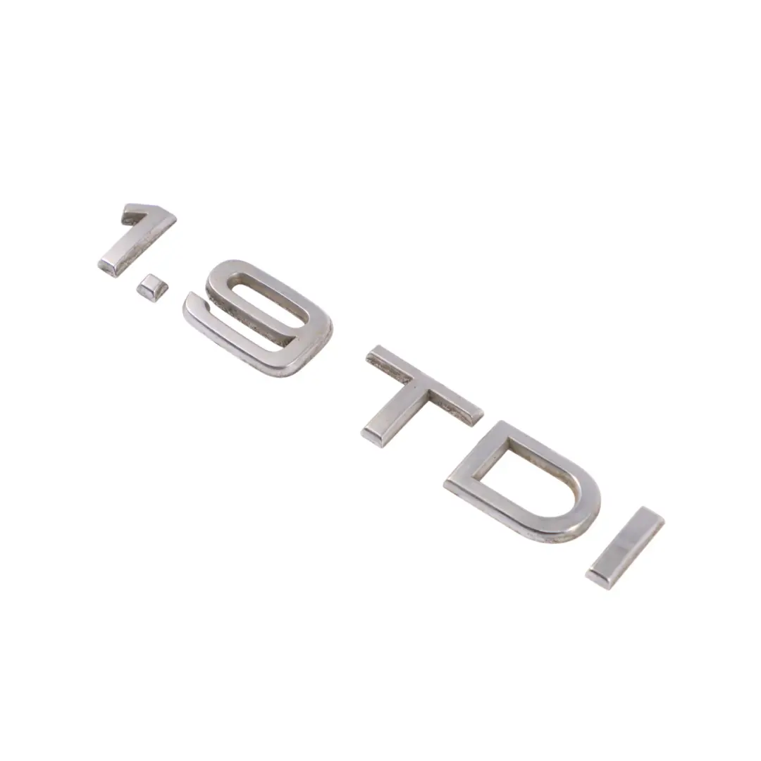 Emblemat Tylnej Klapy Bagażnika 1.9 1.6 TDI do Audi A3 8P o numerze 8P0853743J Audi A3 8P Emblemat Tylnej Klapy Bagażnika 1.9 1.6 TDI - SKU 8P0853743J - Numer Części 8P0853743J
