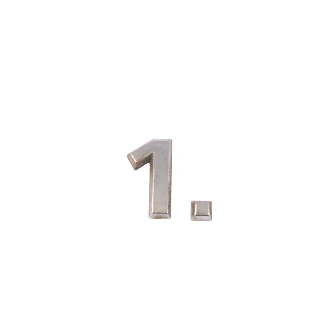 Audi A3 8P Koffer Raum Diesel 1.9 1.6 TDI Emblem Heck Klappe Logo - SKU 8P0853743J - Teilenummer 8P0853743J