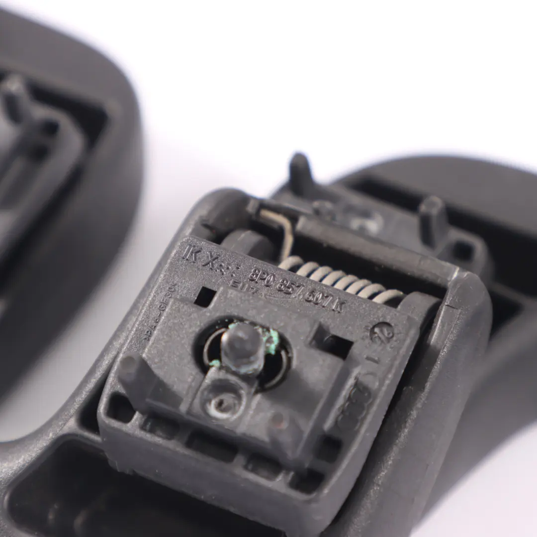 Kit soporte mania agarre para revestimiento interior techo para Audi Q7 8U con número de pieza 8P0857607K Audi Q7 8U Kit soporte mania agarre para revestimiento interior techo - SKU 8P0857607K - Número de pieza 8P0857607K