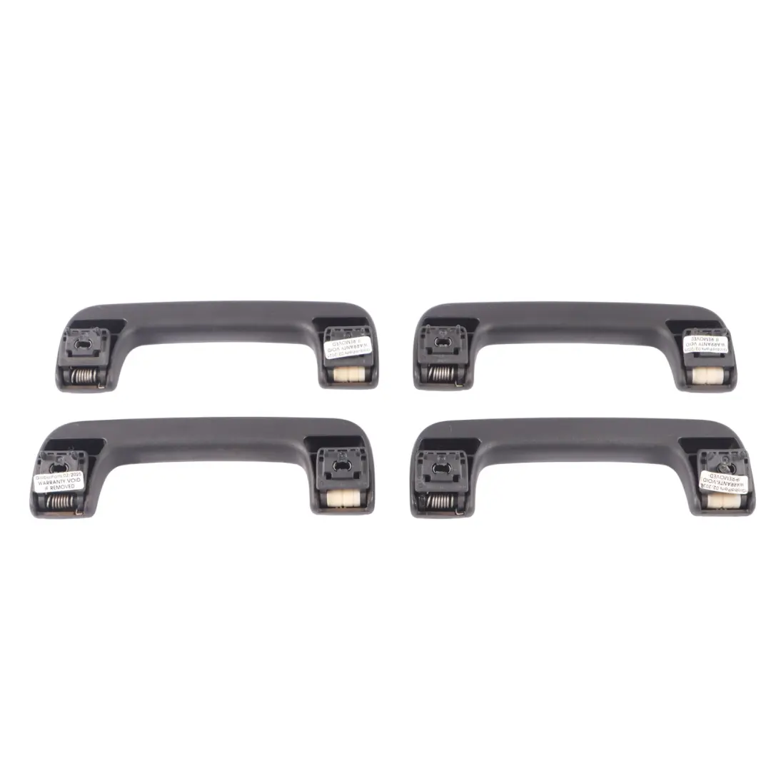 Audi A6 C6 FL Poignée de toit intérieure avant arrière Set Noir - SKU 8P0857607M-1 - Numéro de pièce 8P0857607M