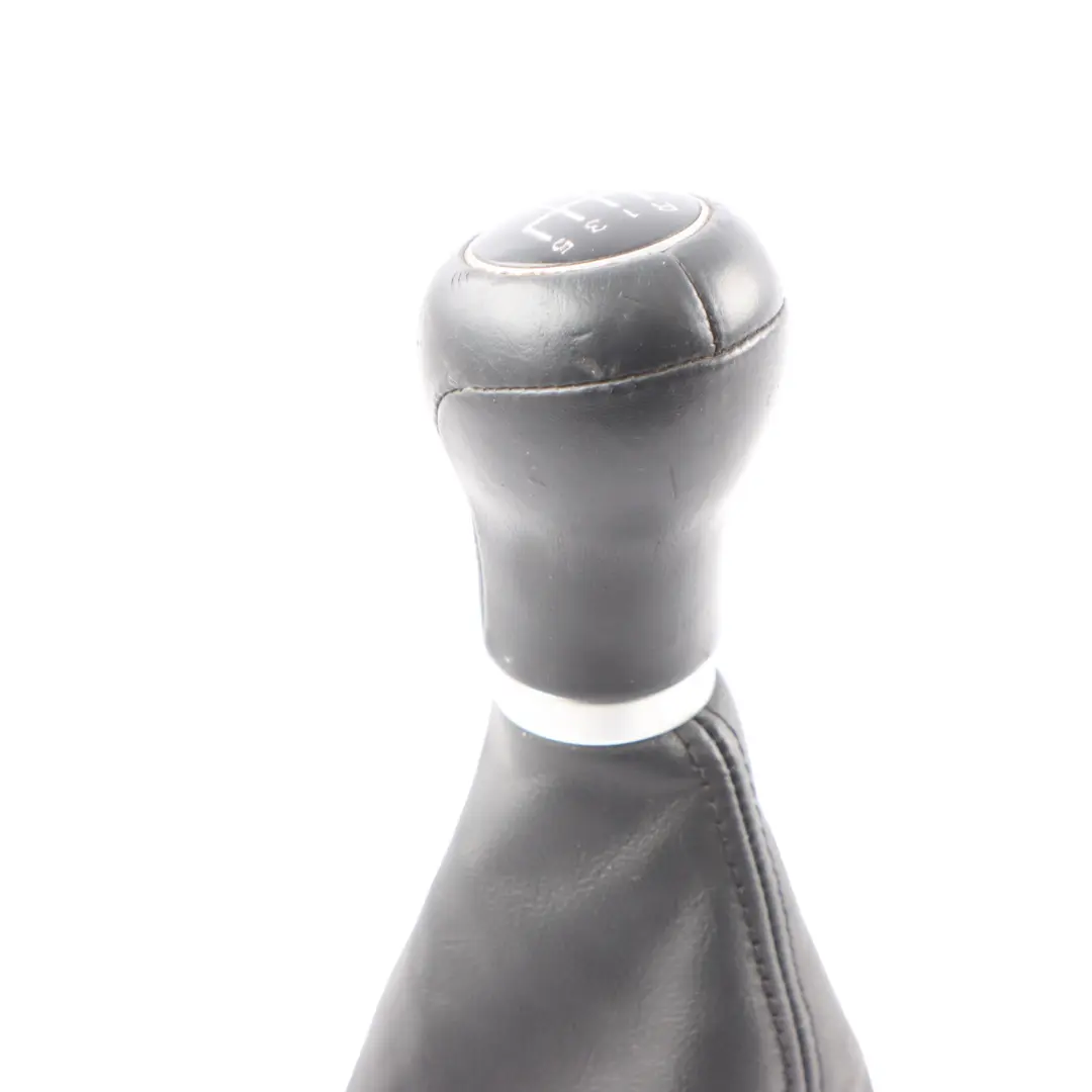 Stick Selector Knob Manual 5 Speed Leather Audi A3 8P Gear Shifter - SKU 8P0863278BN - Part number 8P0863278BN