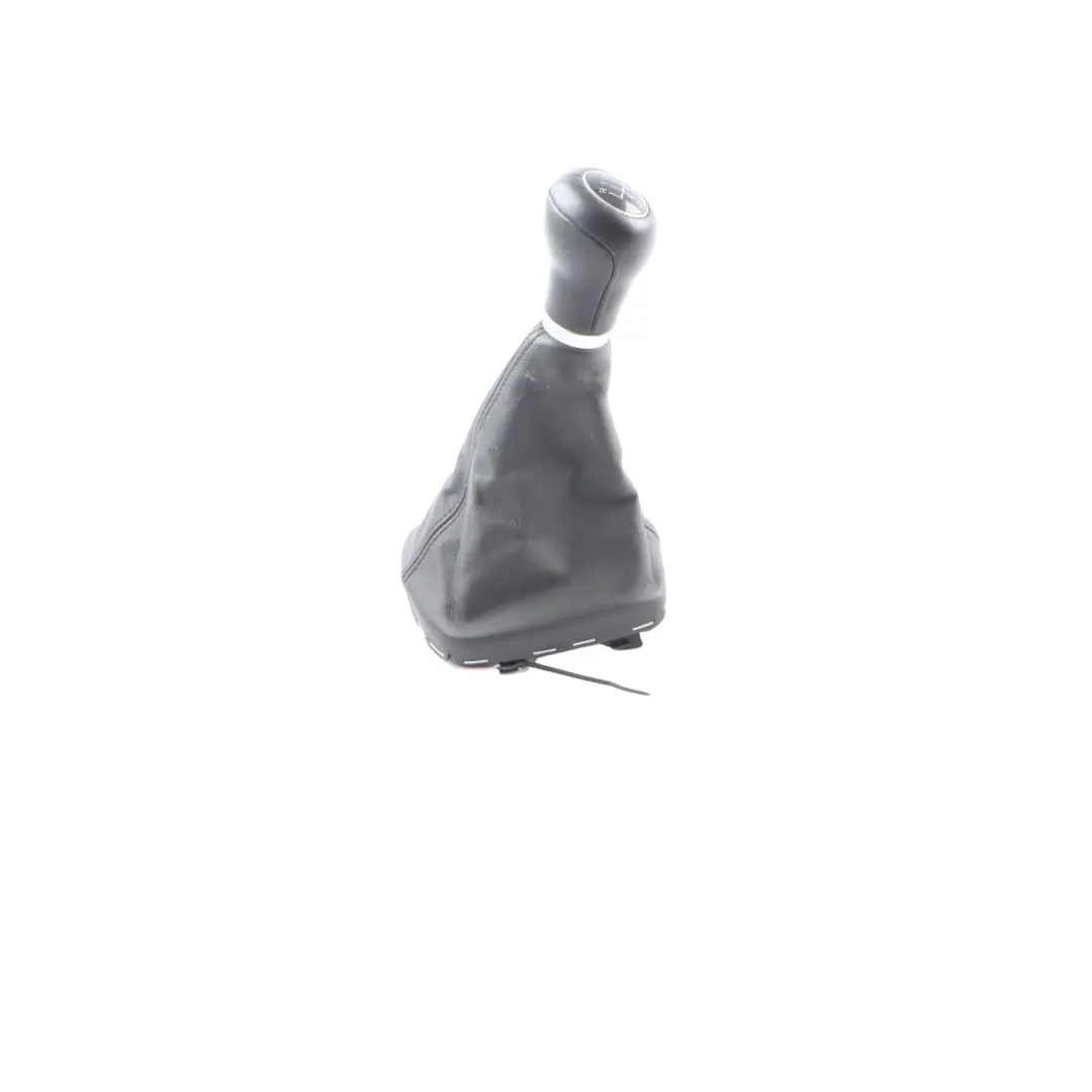 Stick Selector Knob Manual 5 Speed Leather Audi A3 8P Gear Shifter - SKU 8P0863278BN - Part number 8P0863278BN