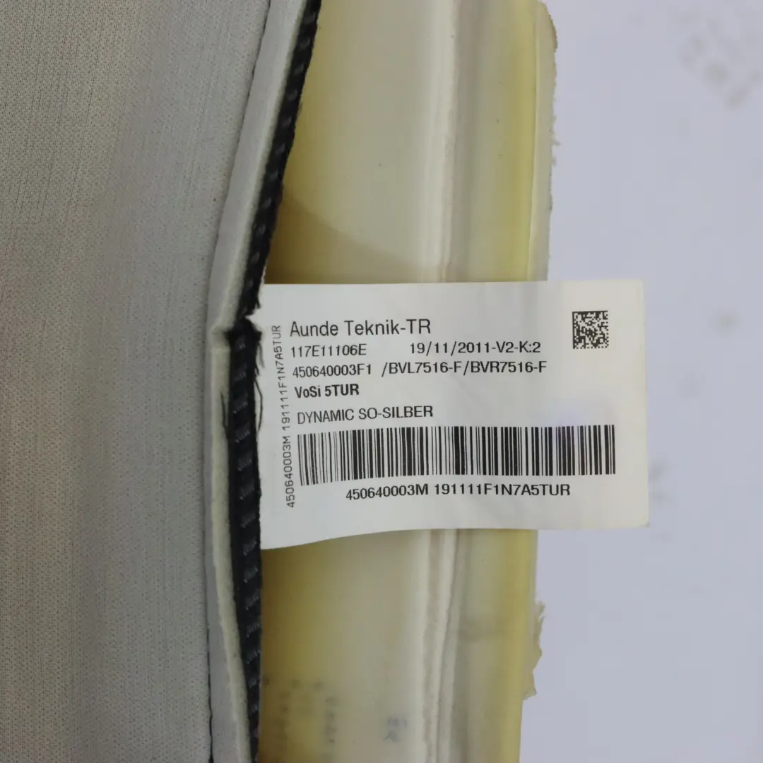 Front Bottom Seat Left Right N/O/S Sport Cloth Soul Black to Audi A3 8P with Part number 8P0881405CR Audi A3 8P Front Bottom Seat Left Right N/O/S Sport Cloth Soul Black - SKU 8P0881405CR - Part number 8P0881405CR