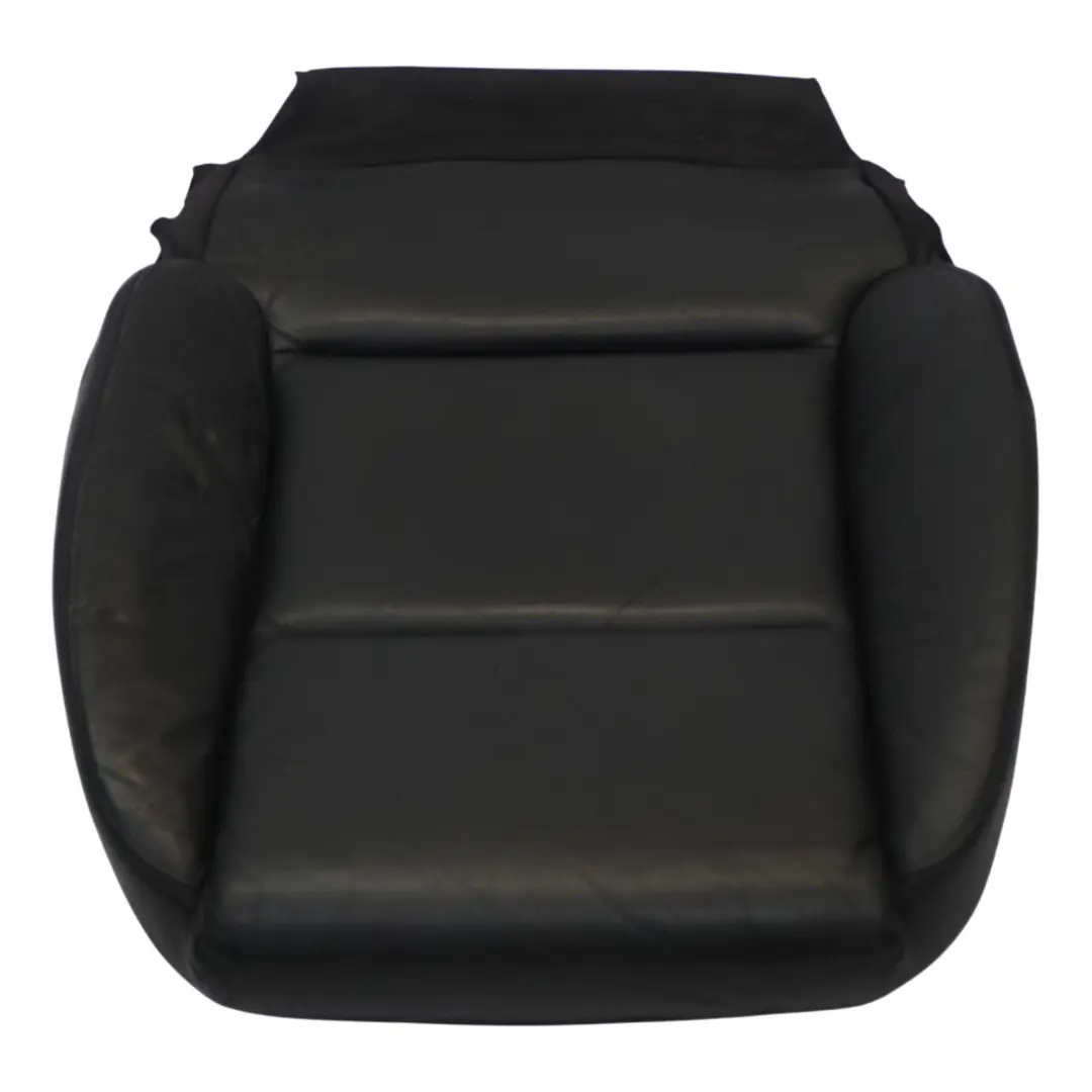 Audi A3 8P Front Seat Cushion Cover Heated Left N/S Black Leather - SKU 8P0881406AD - Part number 8P0881406AD