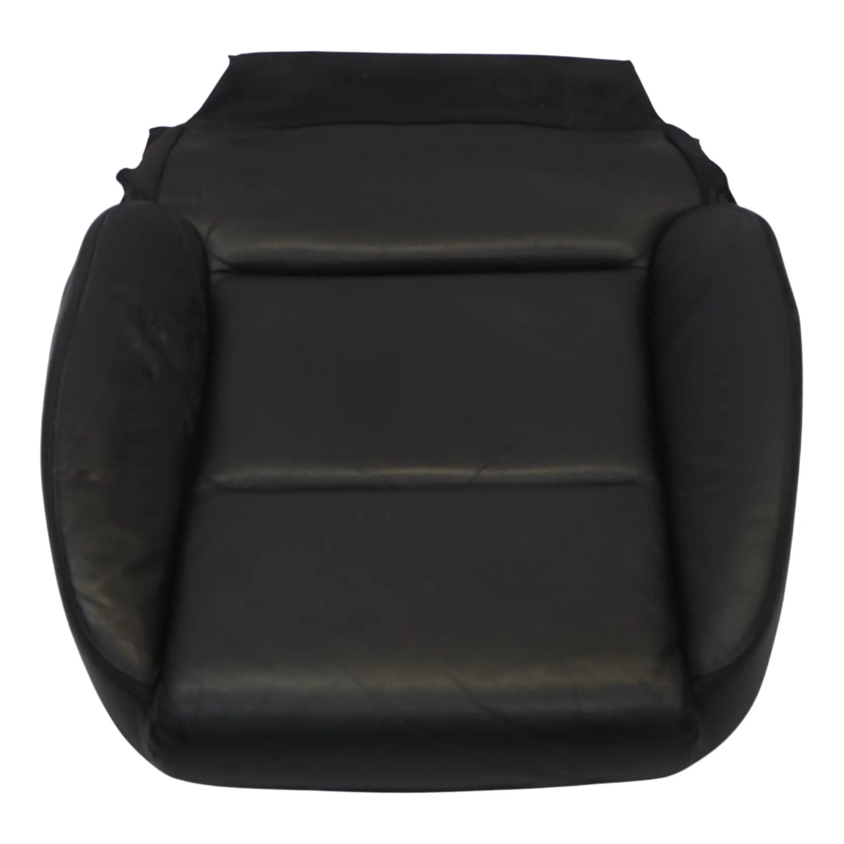 Audi A3 8P Rivestimento Cuscino Sedile Anteriore Riscaldato Sinistro Pelle Nera