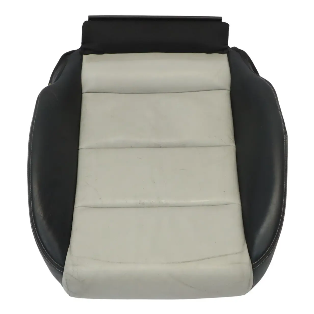 Audi A3 S3 8P 3 Door Front Seat Cushion Front Right O/S Leather Silver Black