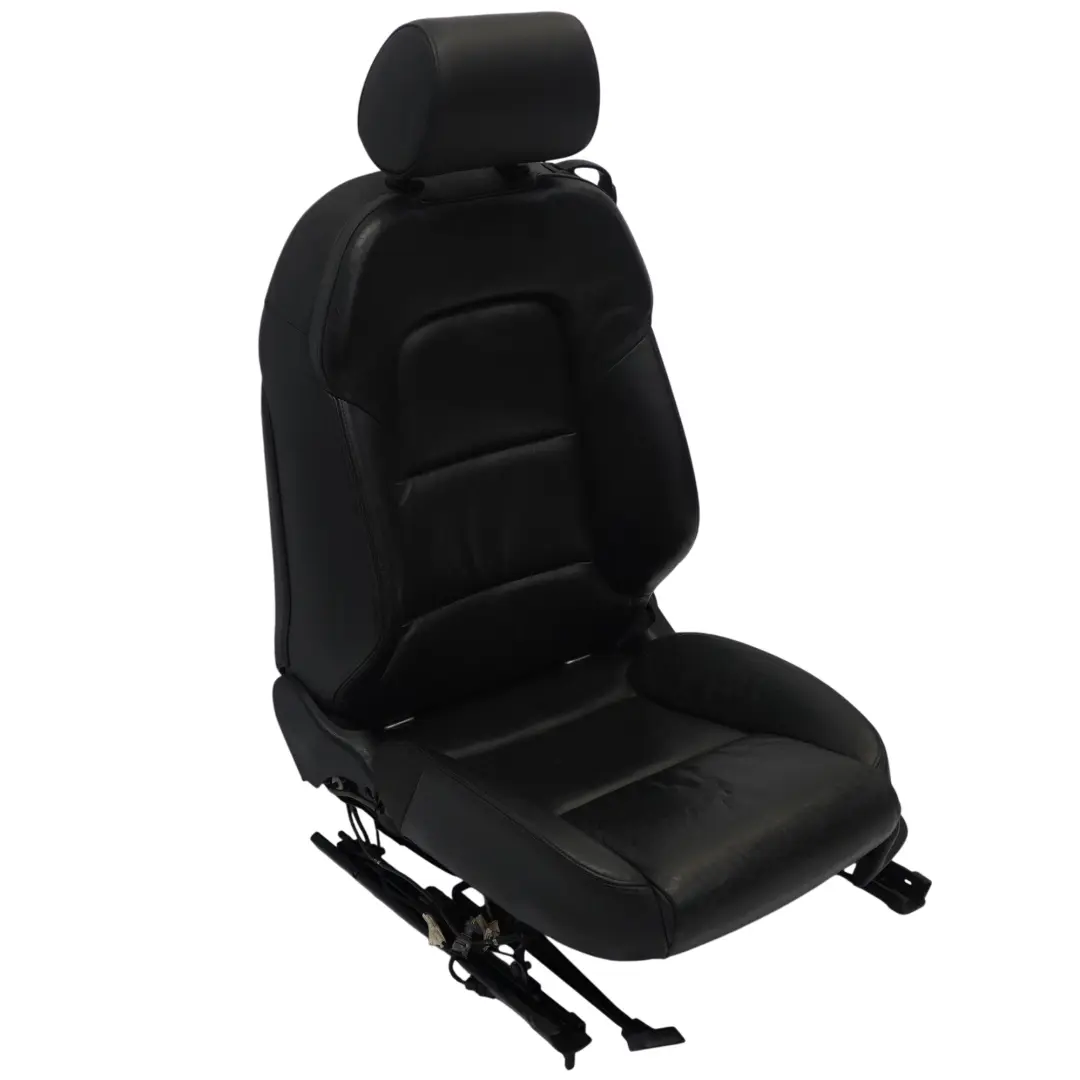 Audi A3 8P Siège 3 Portes Avant Gauche Intérieur Chauffant Cuir Vienna Soul Noir - SKU 8P0881805AC-1 - Numéro de pièce 8P0881805AC