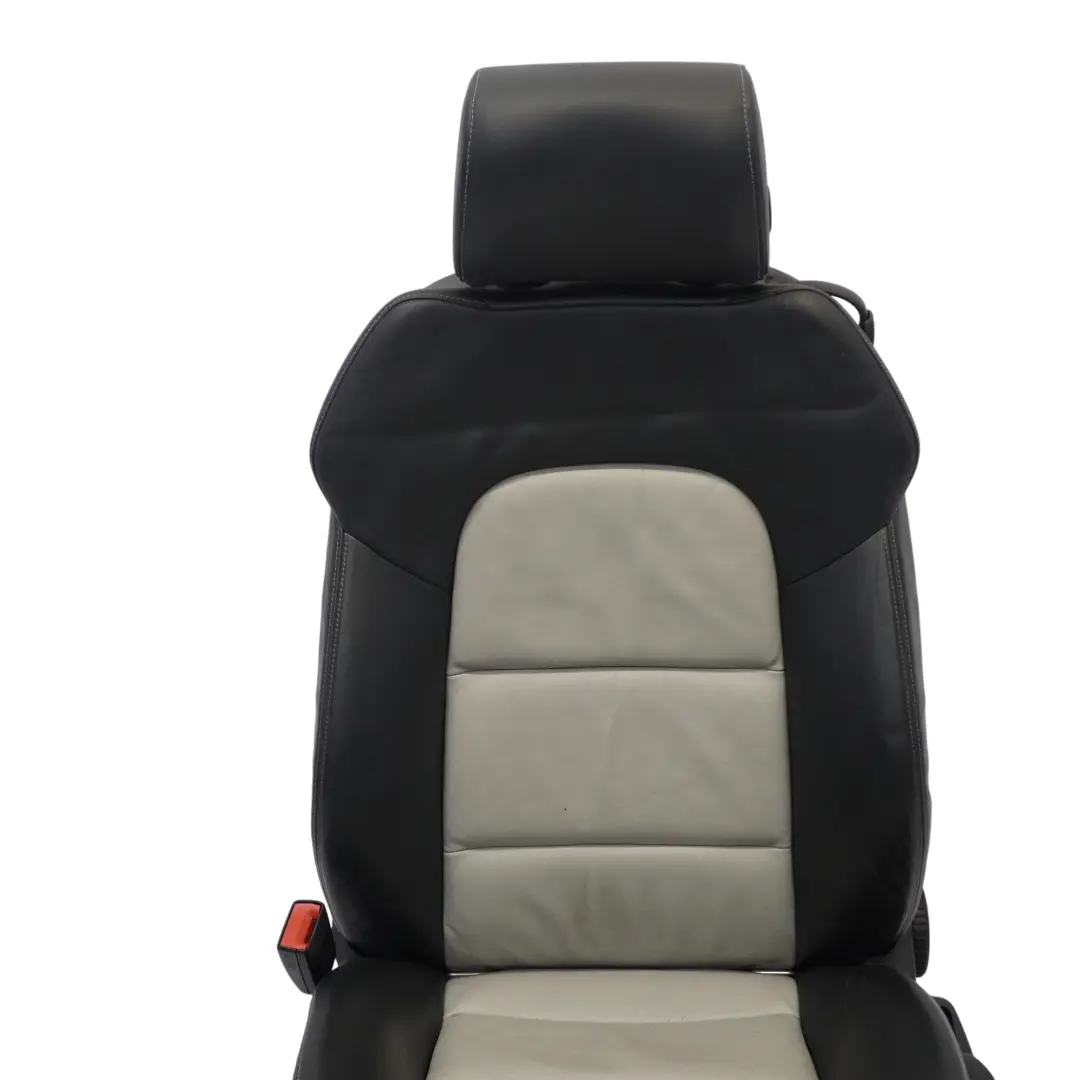 Audi A3 S3 8P 3D Asientos Delanteros Izquierdos Calefacción Cuero Negro Plata - SKU 8P0881805BG - Número de pieza 8P0881805BG