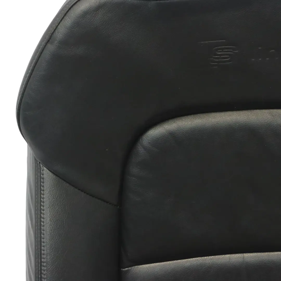 Siège sport avant gauche chauffé S-Line cuir noir Audi A3 8P 3 Porte - SKU 8P0881805BP-1 - Numéro de pièce 8P0881805BP