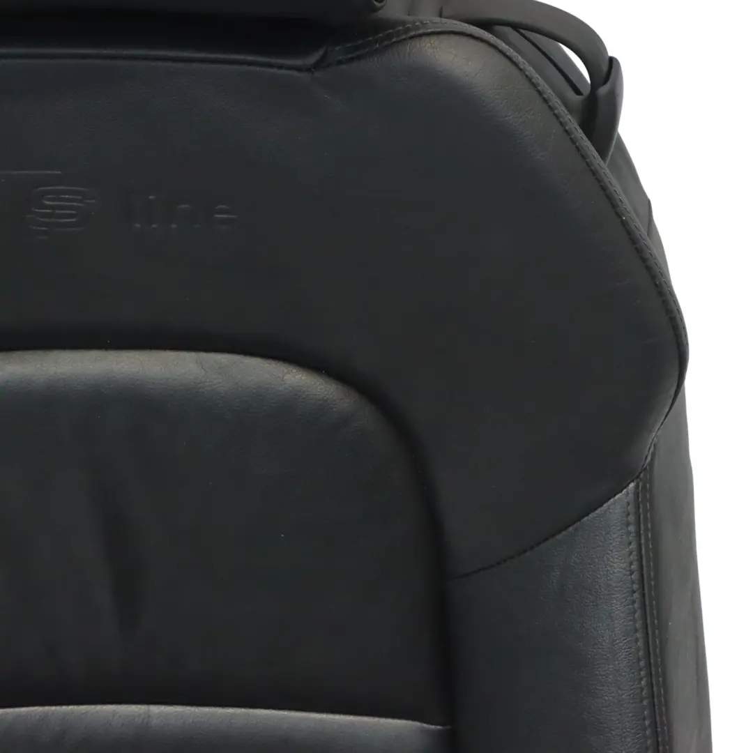 Audi A3 8P 3 Puert Asiento Delantero Izquierdo Calefactable S-Line Cuero Negro - SKU 8P0881805BP-1 - Número de pieza 8P0881805BP