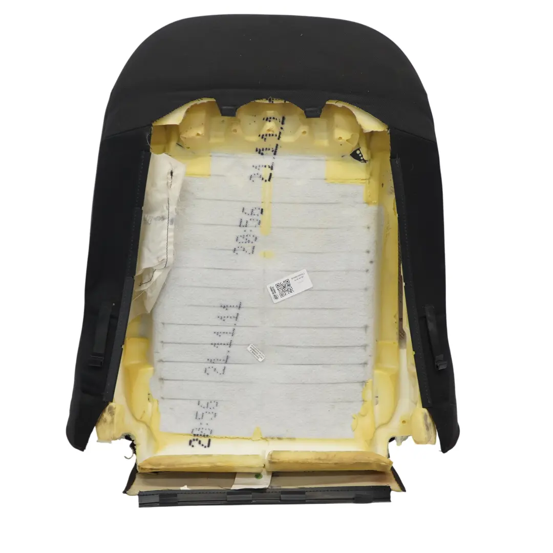 Audi A3 8P Siège Avant Dossier Tissu Tissu Noir Argent Gauche - SKU 8P0881805CJ - Numéro de pièce 8P0881805CJ