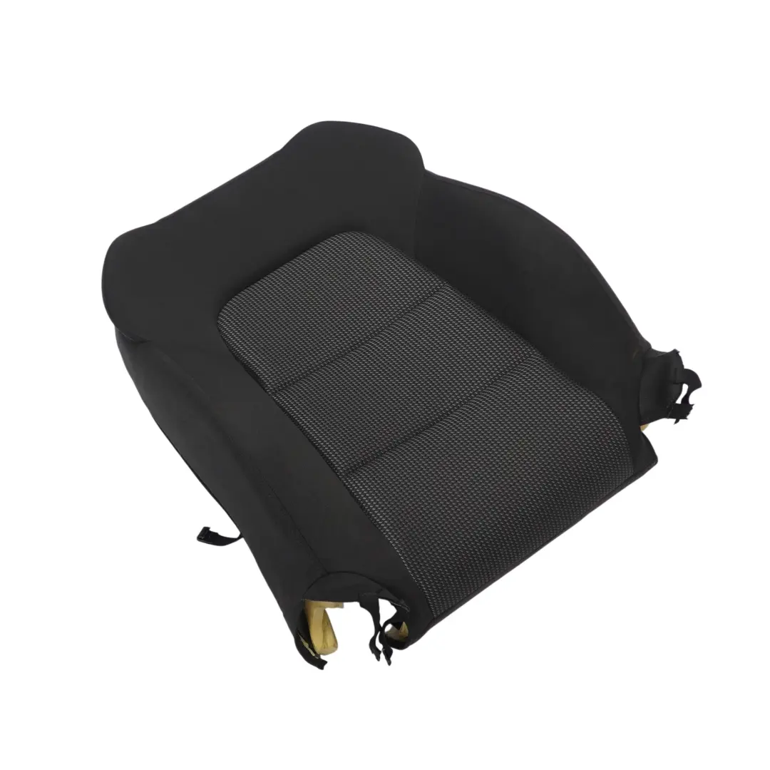 Front Seat Back Rest Cloth Fabric Black Silver Left N/S to Audi A3 8P with Part number 8P0881805CJ Audi A3 8P Front Seat Back Rest Cloth Fabric Black Silver Left N/S - SKU 8P0881805CJ - Part number 8P0881805CJ