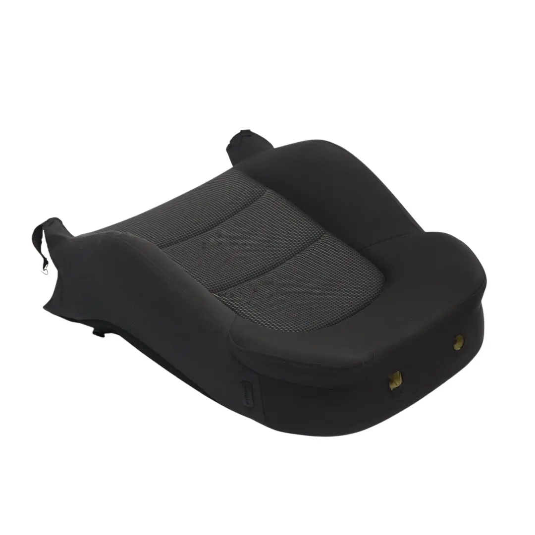 Audi A3 8P Siège Avant Dossier Tissu Tissu Noir Argent Gauche - SKU 8P0881805CJ - Numéro de pièce 8P0881805CJ