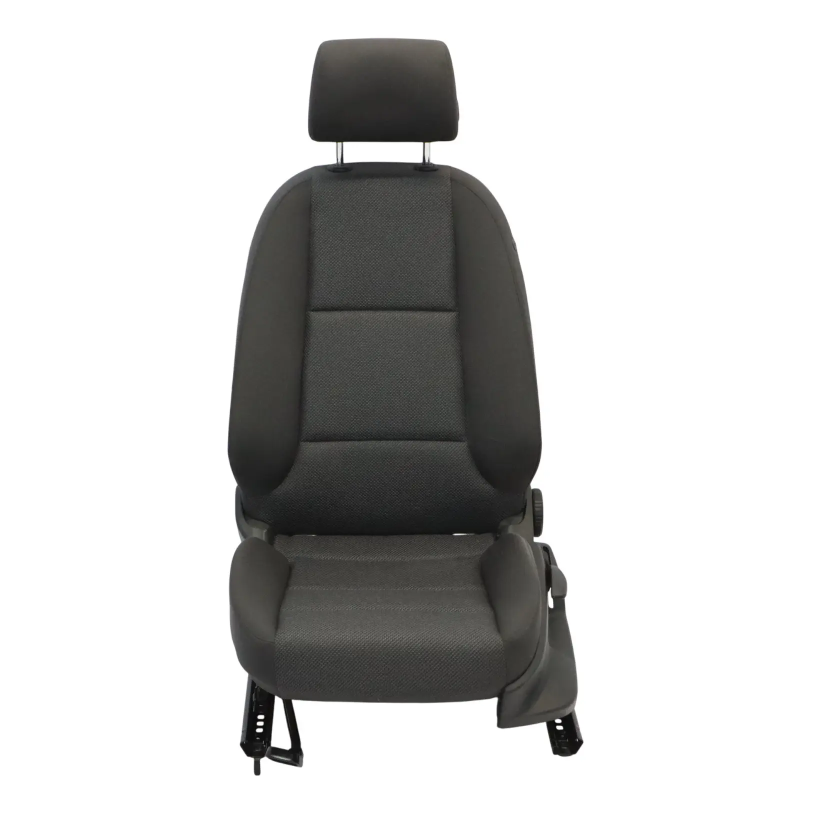 Audi A3 8P 5 Porte Sedile Anteriore Sinistro Interno Tessuto Anima Nero