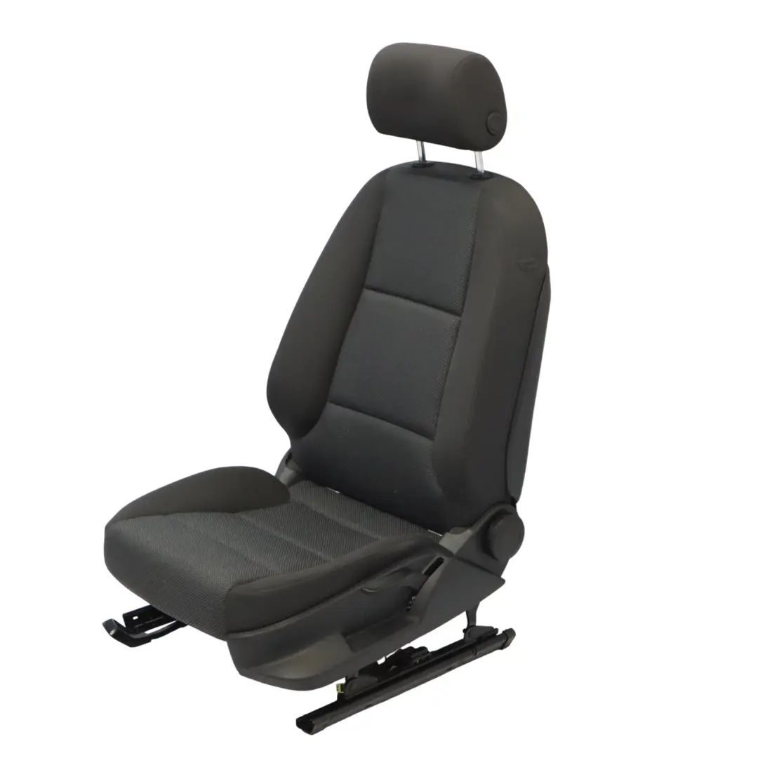 Audi A3 8P 5 Door Front Seat Left N/S Interior Cloth Fabric Soul Black - SKU 8P0881805CL-3 - Part number 8P0881805CL
