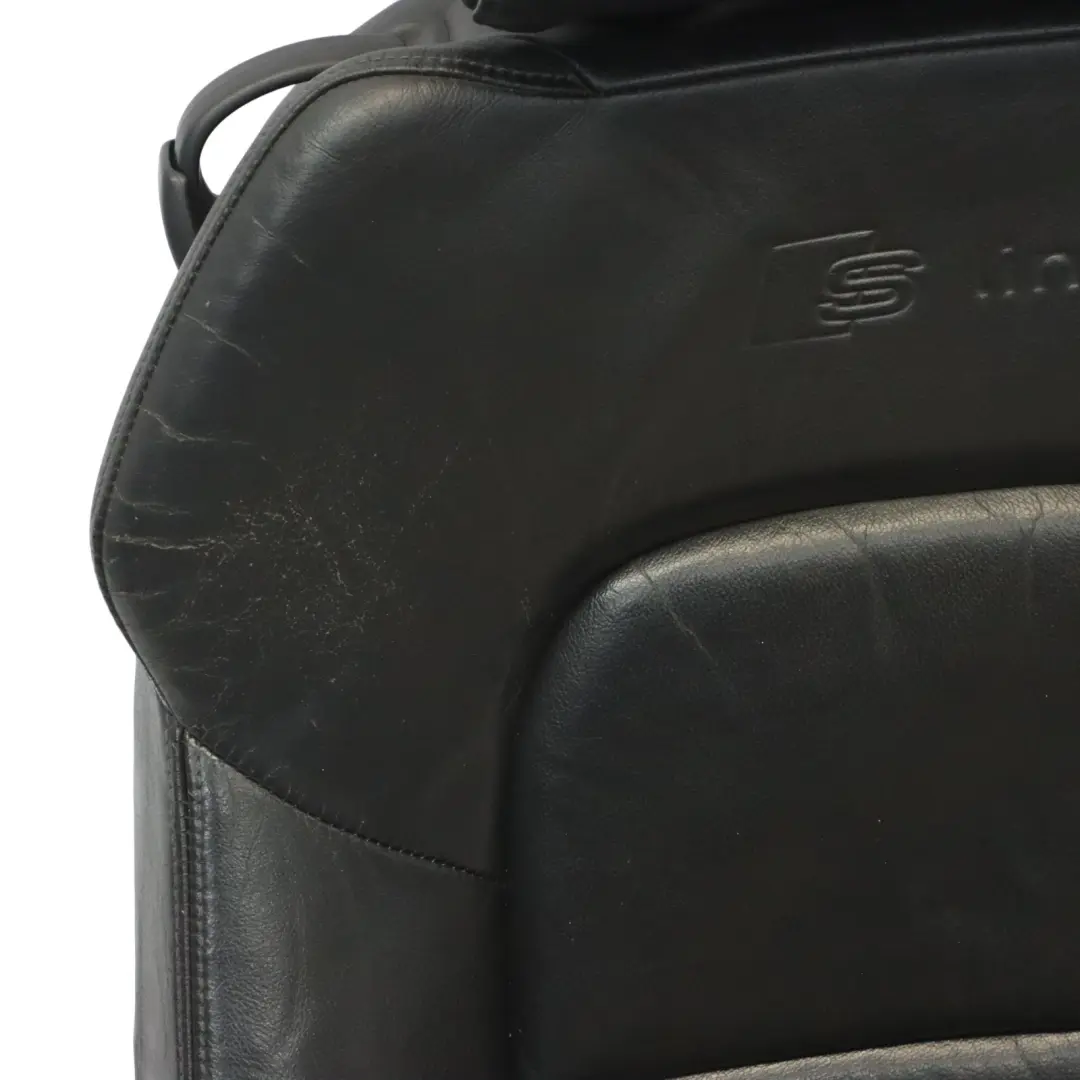 Door Sport Seat Front Right O/S Heated S-Line Black Leather Audi A3 8P 3 - SKU 8P0881806BP-1 - Part number 8P0881806BP