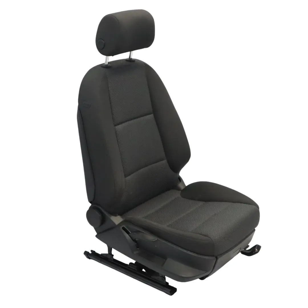 Audi A3 8P 5 Door Front Seat Right O/S Interior Cloth Fabric Soul Black - SKU 8P0881806CL-3 - Part number 8P0881806CL