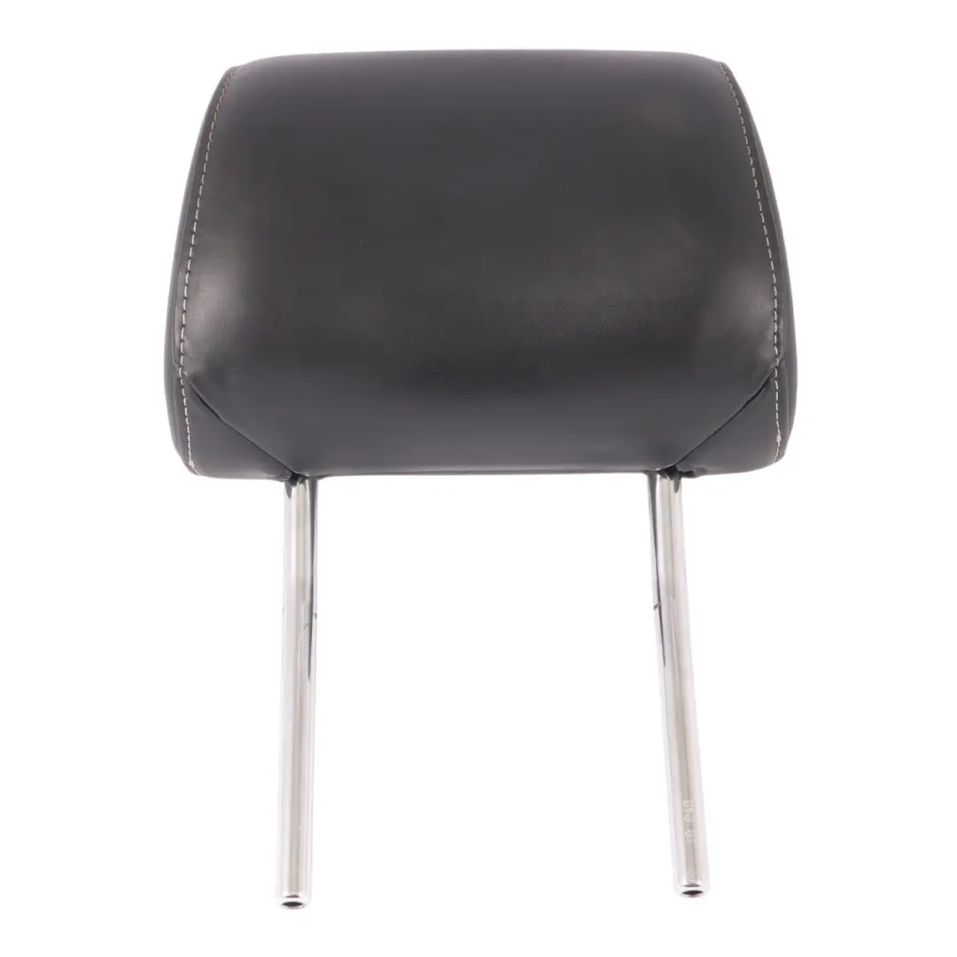 Appuie-tête siège avant droit Audi S3 8P cuir noir avec coutures argentées  - SKU 8P0881902BH - Numéro de pièce 8P0881902BH