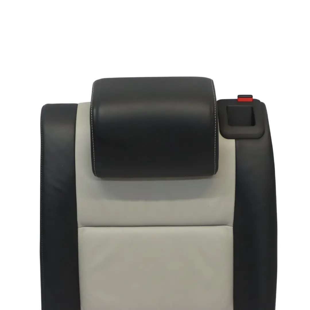 Dossier Siège Arrière Gauche Cuir Noir Gris Audi S3 8P - SKU 8P0885805AN - Numéro de pièce 8P0885805AN