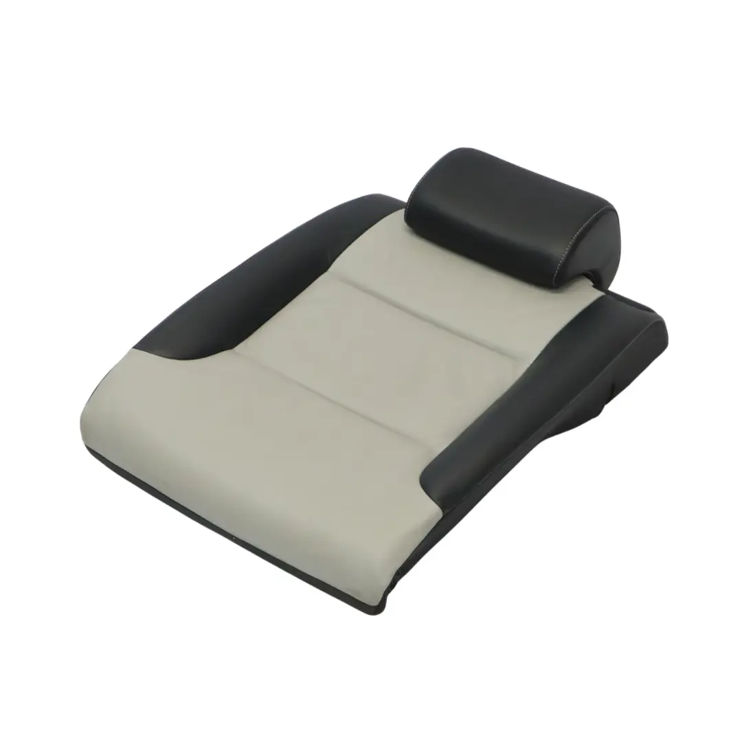 Dossier Siège Arrière Gauche Cuir Noir Gris Audi S3 8P - SKU 8P0885805AN - Numéro de pièce 8P0885805AN