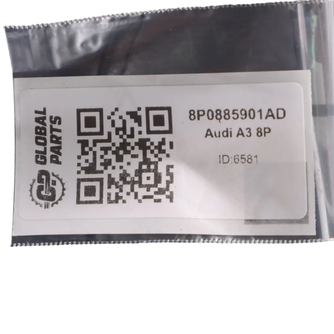 Audi A3 8P Rear Seat Headrest Head Rest Left Right N/O/S Leather - SKU 8P0885901AD - Part number 8P0885901AD