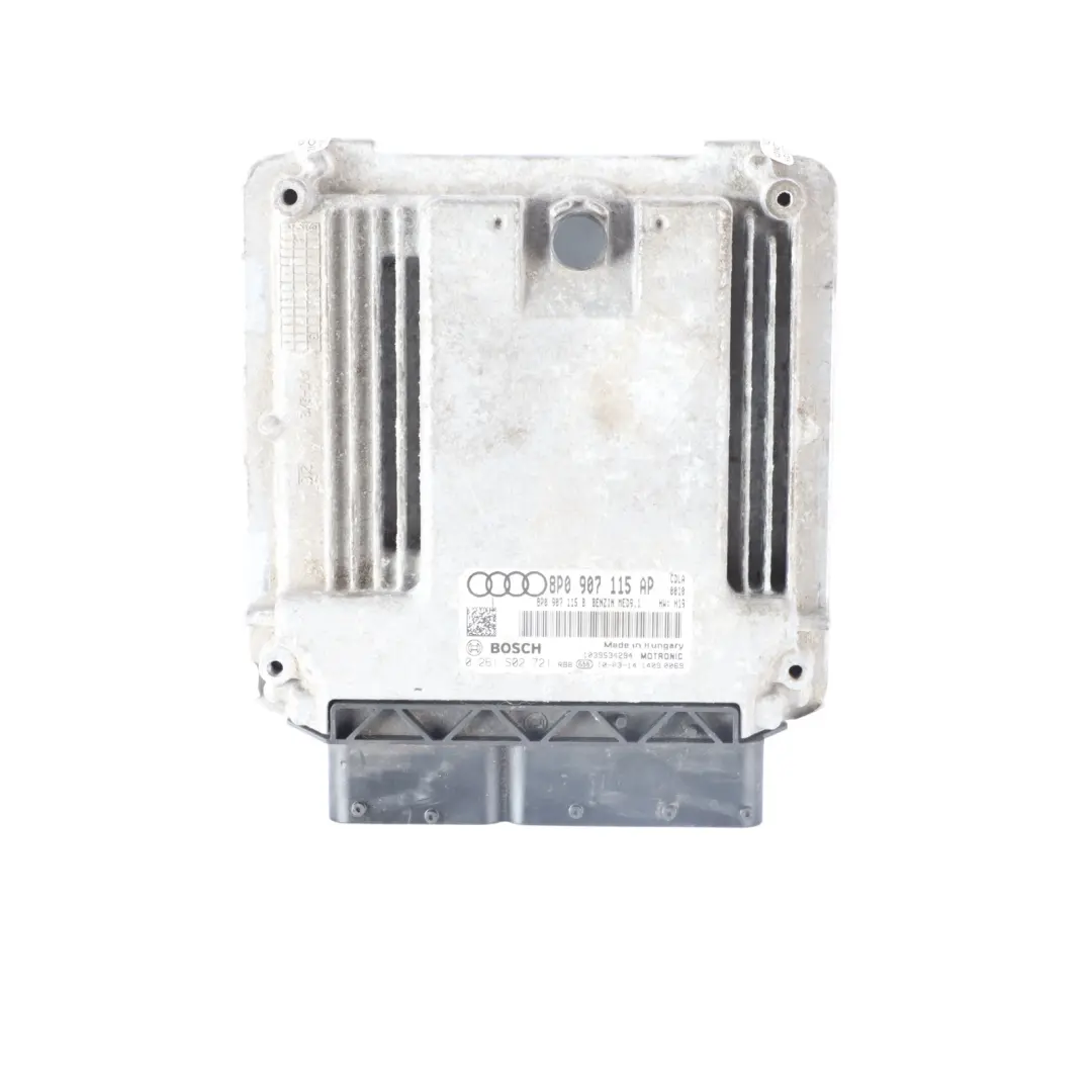 Audi S3 8P 2.0 TFSI CDLA 265HP Engine ECU Kit Ignition + Key Manual - SKU 8P0907115AP-2 - Part number 8P0907115AP
