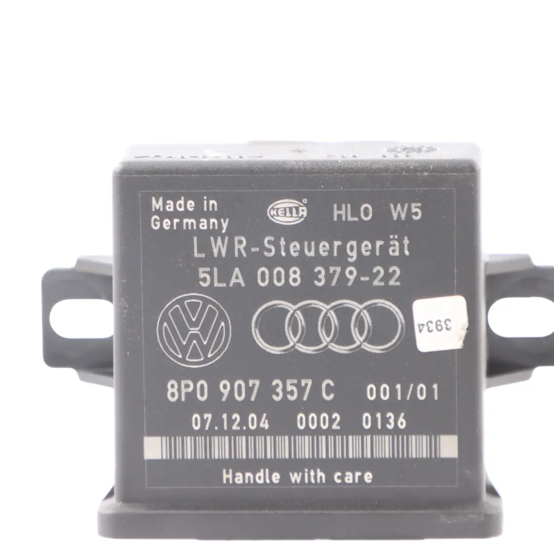 Headlight Levelling Module Control Unit ECU to Audi A3 8P A6 C6 with Part number 8P0907357C Audi A3 8P A6 C6 Headlight Levelling Module Control Unit ECU - SKU 8P0907357C - Part number 8P0907357C
