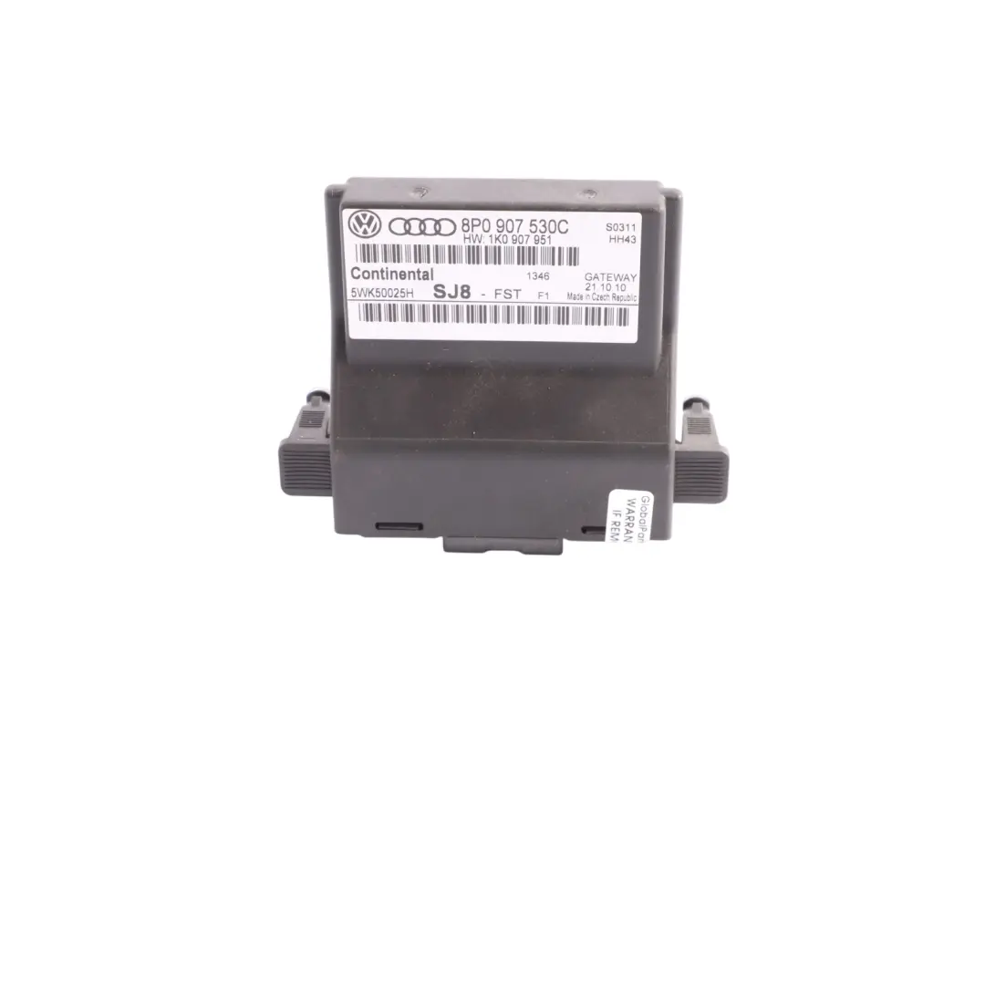 Modulo Gateway Unità Di Controllo ECU per Audi A3 8P con numero di parte 8P0907530C Audi A3 8P Modulo Gateway Unità Di Controllo ECU - SKU 8P0907530C - Numero di parte 8P0907530C