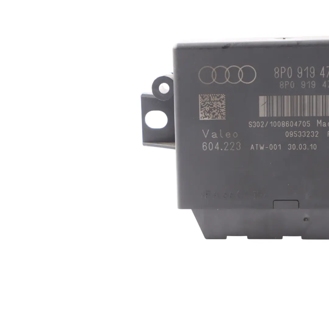 Audi S3 8P Moduł Sterownik Czujników Parkowania PDC - SKU 8P0919475G - Numer Części 8P0919475G