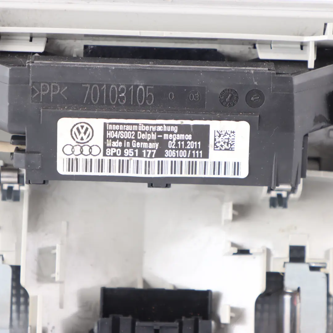 Interior Roof Reading Lamp Courtesy Light Front to Audi A3 8P with Part number 8P0951177 Audi A3 8P Interior Roof Reading Lamp Courtesy Light Front - SKU 8P0951177-1 - Part number 8P0951177