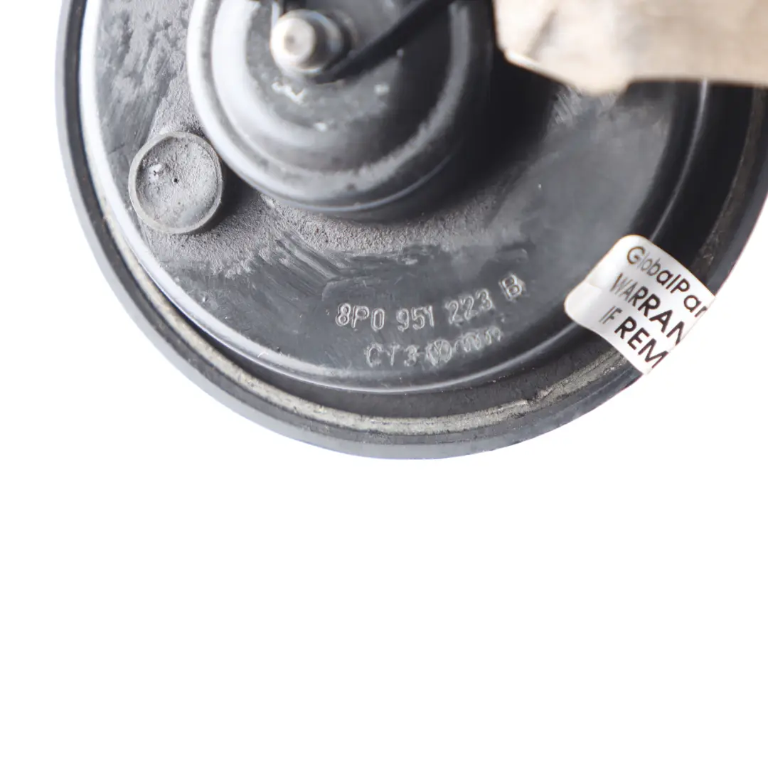 Tono Alto Bocina Fanfarria Señal Alarma Sirena para Audi A3 8P con número de pieza 8P0951223B Audi A3 8P Tono Alto Bocina Fanfarria Señal Alarma Sirena - SKU 8P0951223B - Número de pieza 8P0951223B