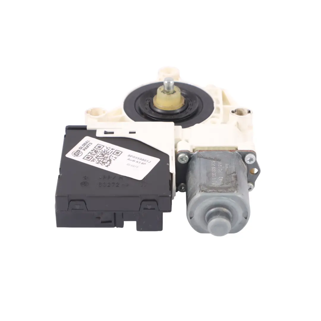 Audi A3 8P Front Window Lifter Regulator Control Motor Driver's Side - SKU 8P0959801J - Part number 8P0959801J