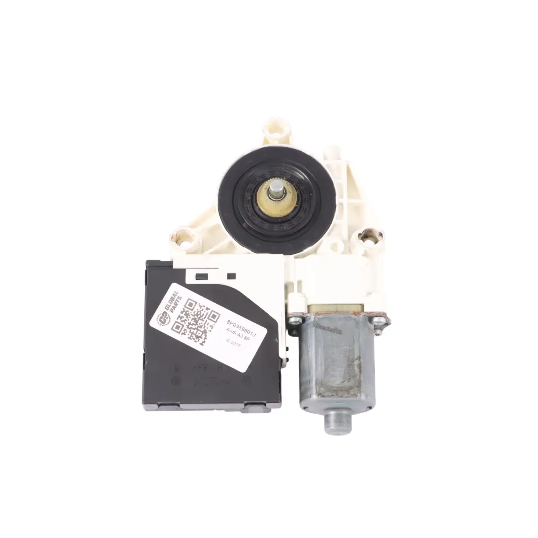 Audi A3 8P Fenster Heber Regler Stellmotor Vorne Fahrer Seite - SKU 8P0959801J - Teilenummer 8P0959801J